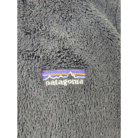 Patagonia Fleece Vest Womens Small Black Regulator R Series Made in USA Full Zip - Picture 5 of 11